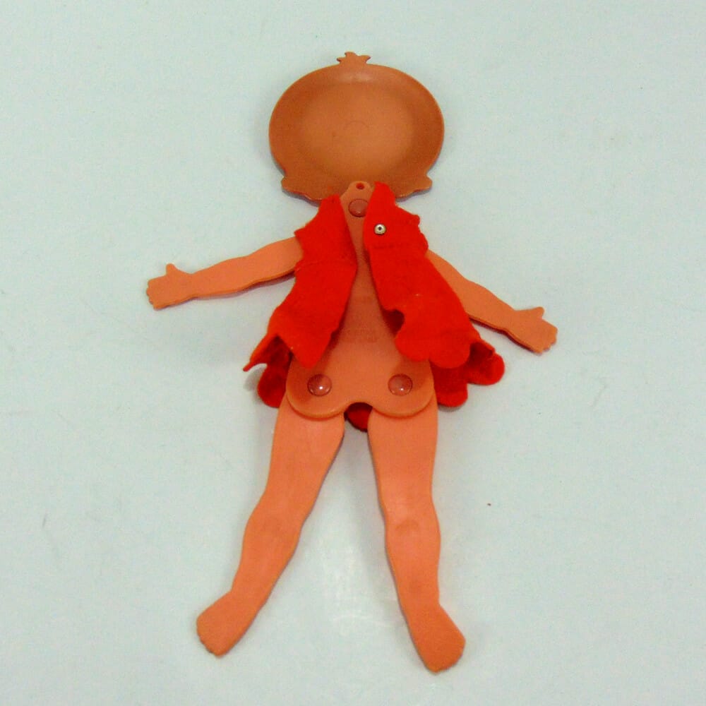 Bambola pieghevole vintage "Metti" Sebino - immagine 2