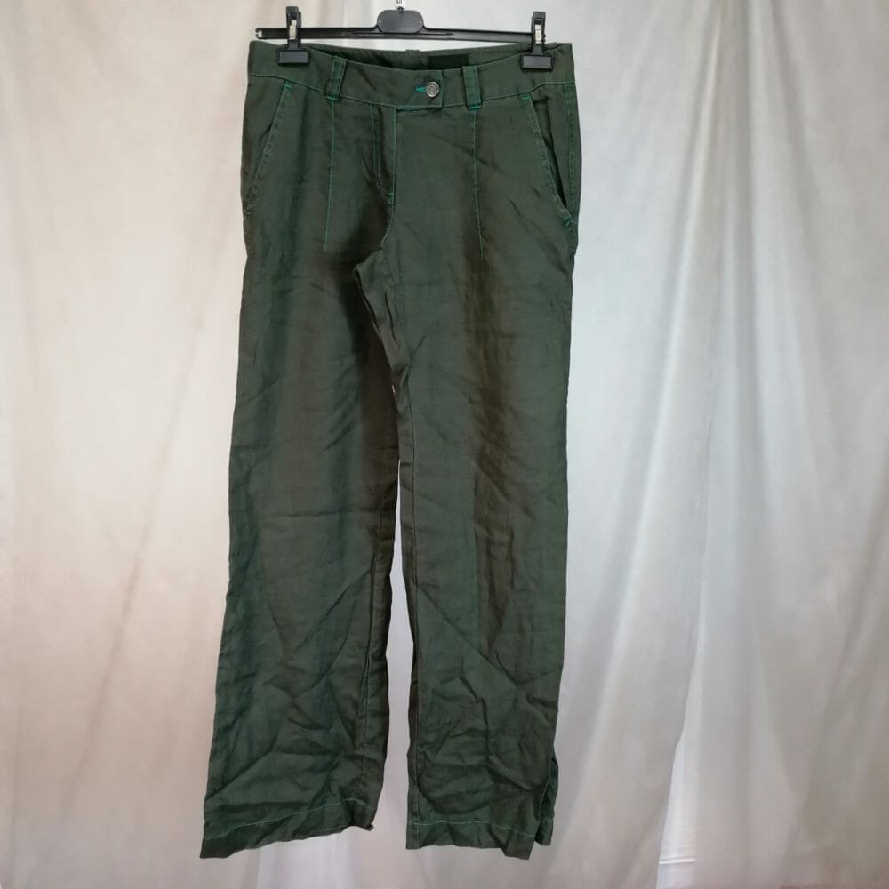 Calvin Klein pantaloni di lino ricamati - immagine 4