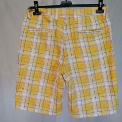 carrera pantaloncini da uno in cotone secondhand giallo