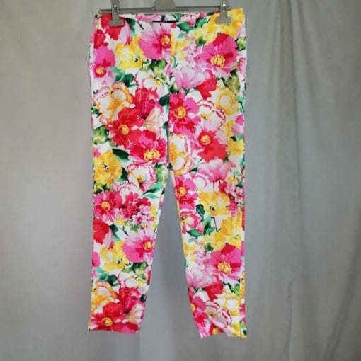 Ralph Lauren pantaloni a fiori in cotone da donna