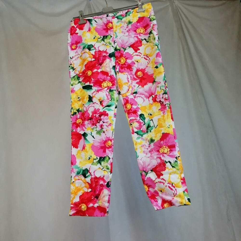 Polo Ralph Lauren pantaloni a fiori in cotone - immagine 5