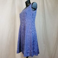 seta, completo sartoriale viola abito con coprispalle