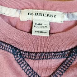 burberry maglietta bambini