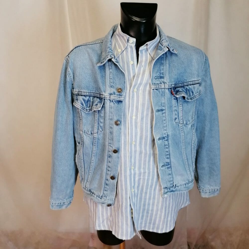 levi's giubbotto di jeans classico