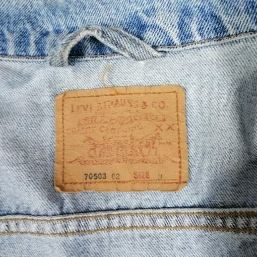 levi's giubbotto di jeans classico