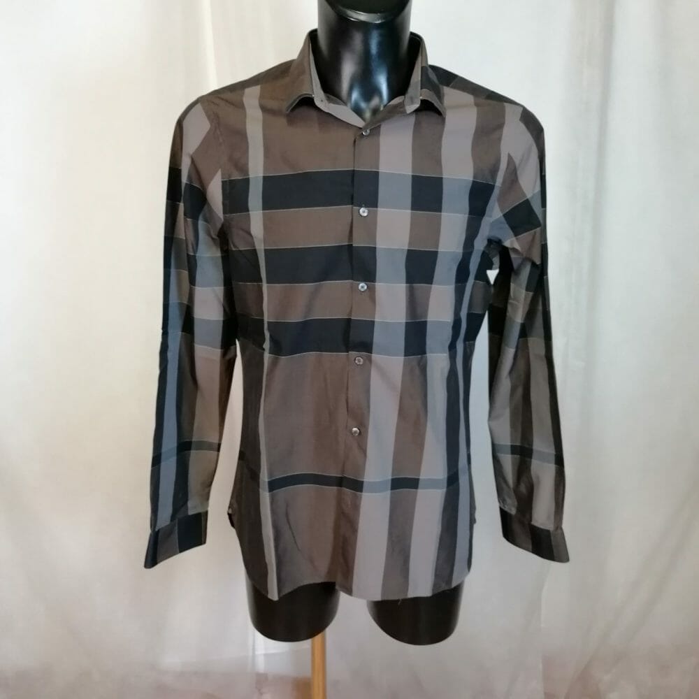 Camicia burberry hotsell da uomo