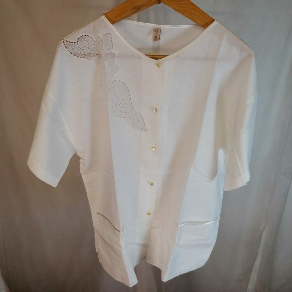 pigiama vintage cotone e lino