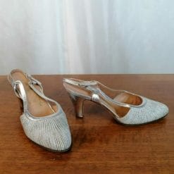 scarpe anni 50 lurex