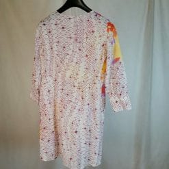 camicia da notte vintage in cotone semitrasparente