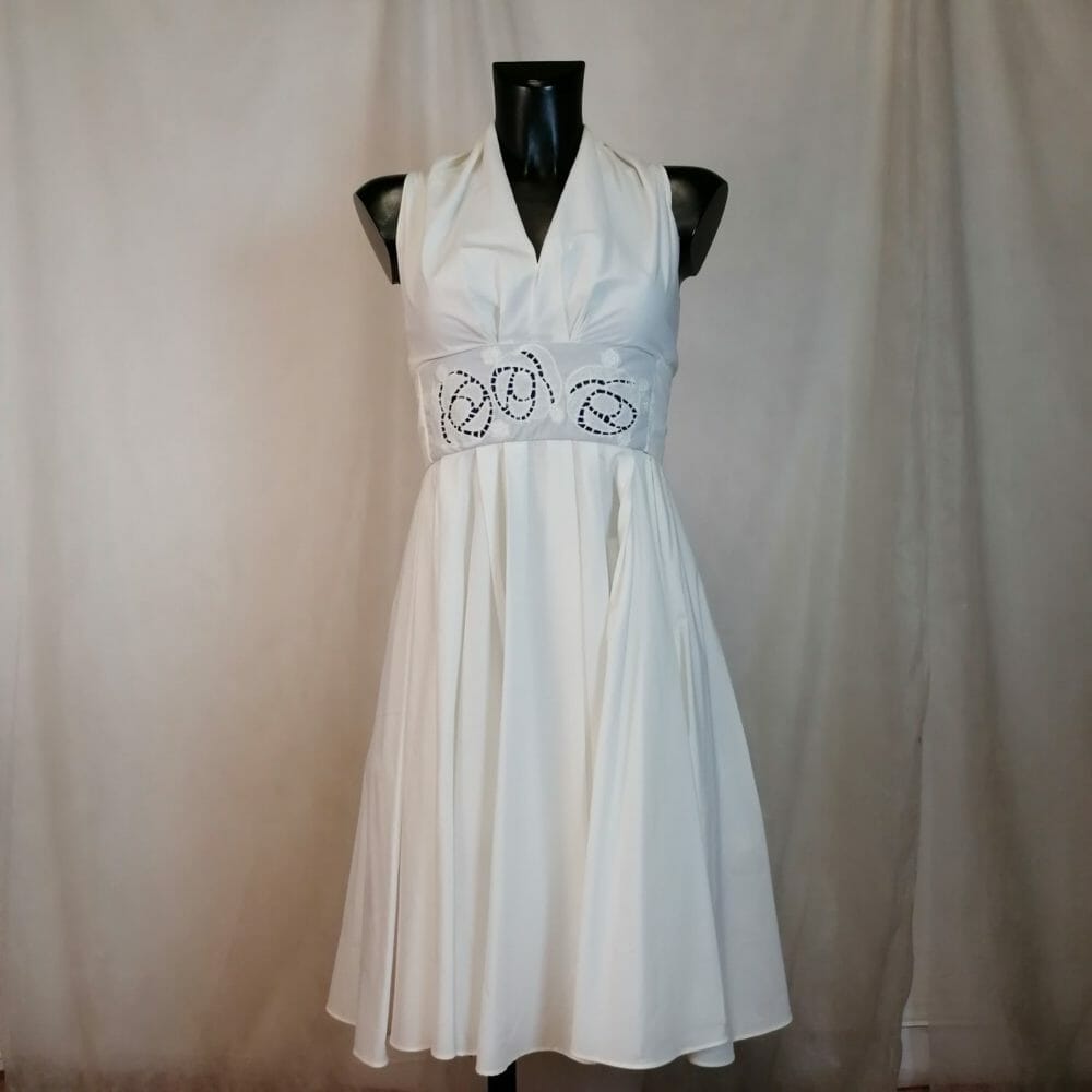 Aftershock London vestito bianco - immagine 3