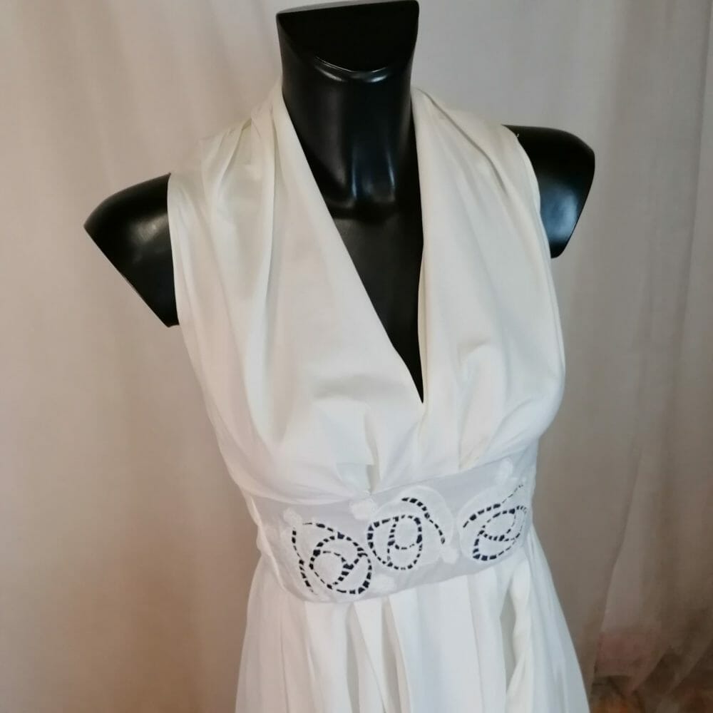 aftershock london abito bianco