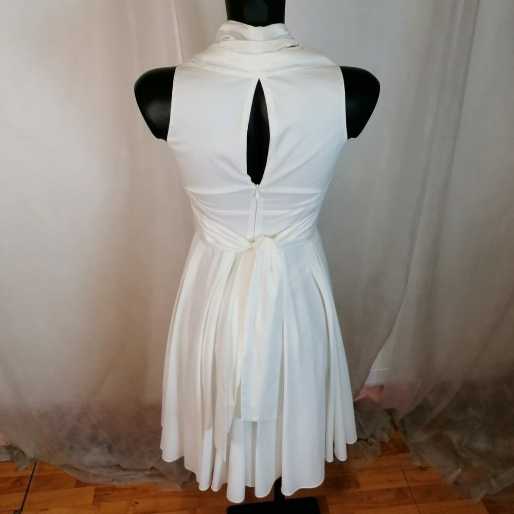 Aftershock London vestito bianco - immagine 2