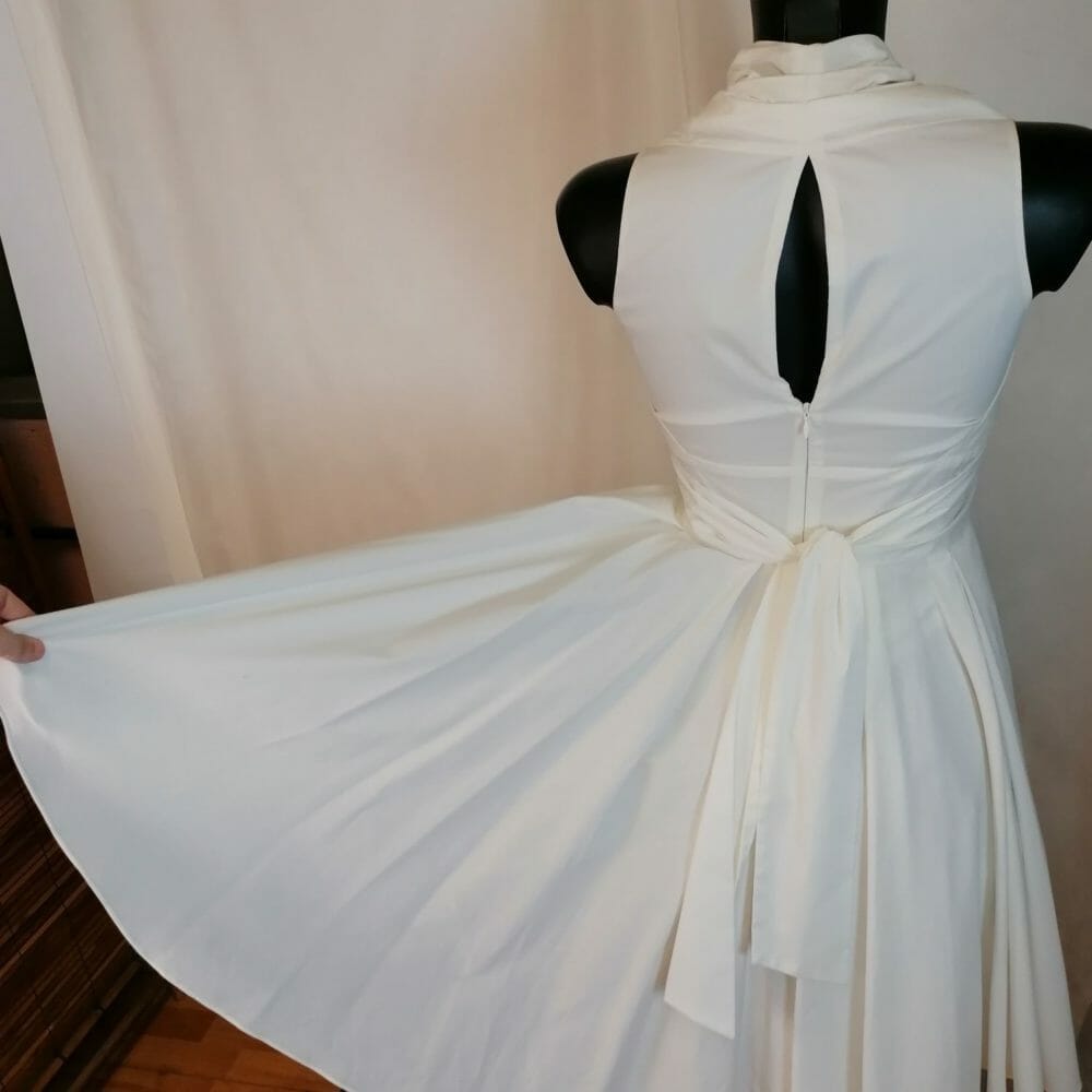 Aftershock London vestito bianco - immagine 4