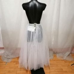 abito da sposa vintage di seta rosa anni 80
