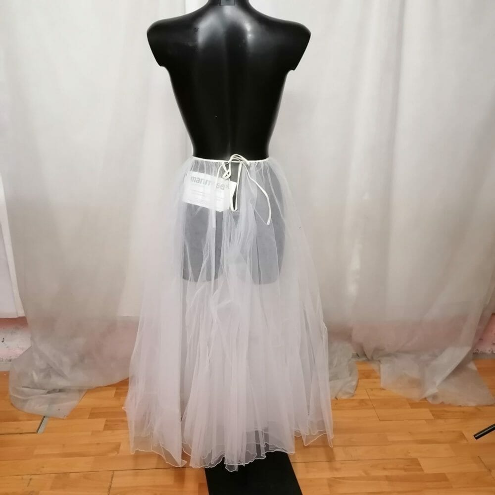 abito da sposa vintage di seta rosa anni 80
