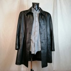 giacca di pelle da uomo vintage