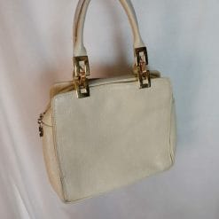 Francesco Biasia, borsa in pelle crema