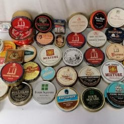 raccolta scatole di latta del tabacco vintage