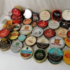 raccolta scatole di latta del tabacco vintage