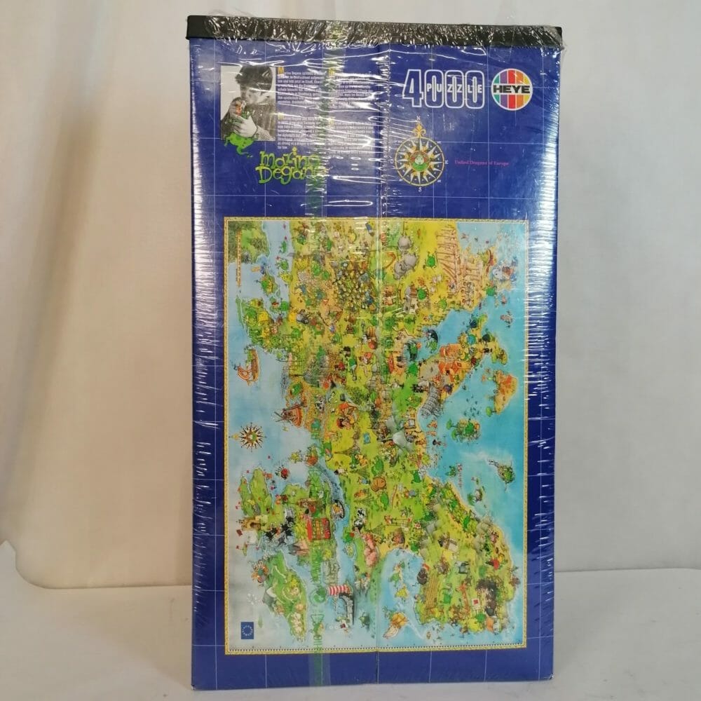 Heye Puzzle Marino Degano United Dragons 4000 Pezzi - immagine 4