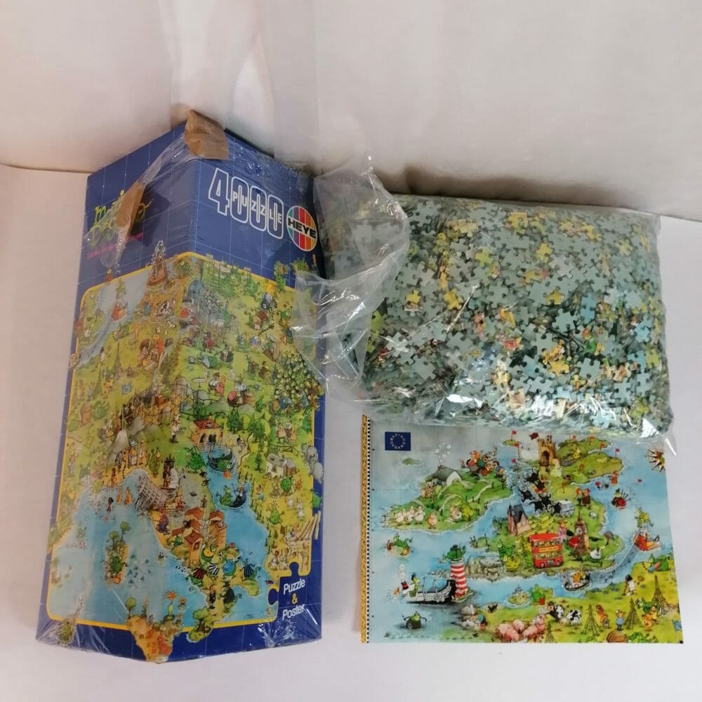 Heye Puzzle Marino Degano United Dragons 4000 Pezzi