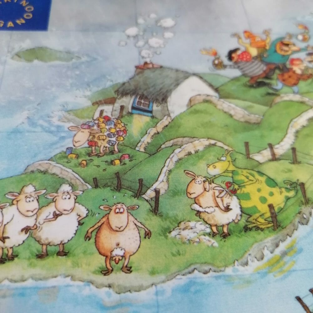 heye puzzle triangolare Marino Degano United Dragons 4000 Pezzi