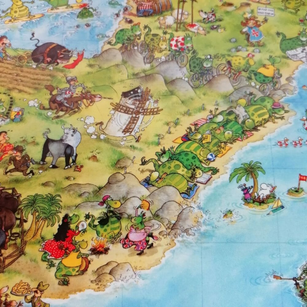 Heye Puzzle Marino Degano United Dragons 4000 Pezzi - immagine 11