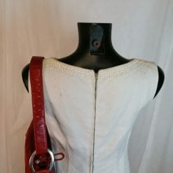 abito in lino vintage smanicato