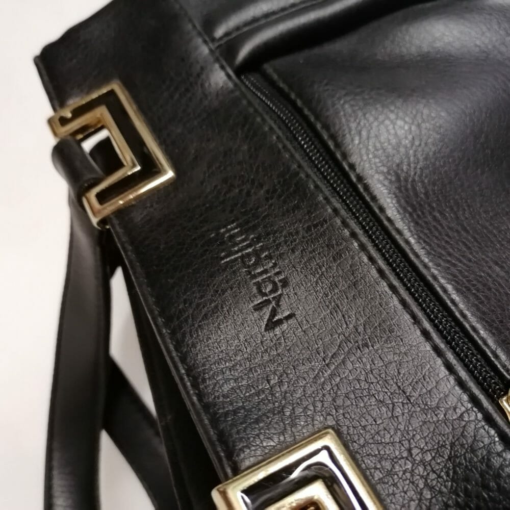 borsa nardini in pelle nera