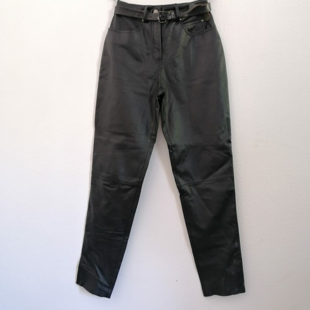 harley davidson pantaloni di pelle donna