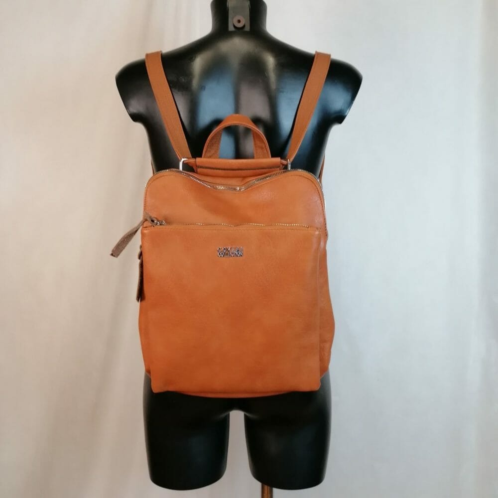 Enrico Coveri zainetto tracolla in pelle - immagine 3