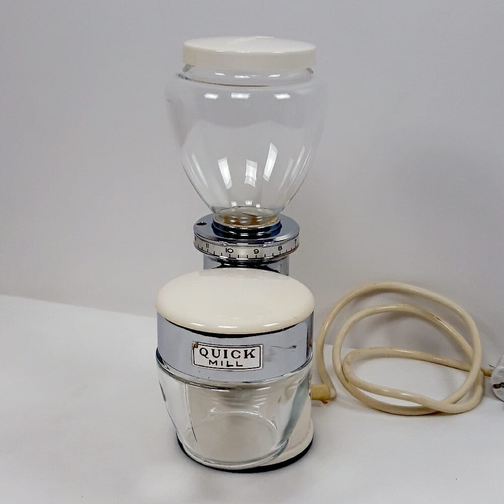 Quik Mill Macina Caffè BIANCO