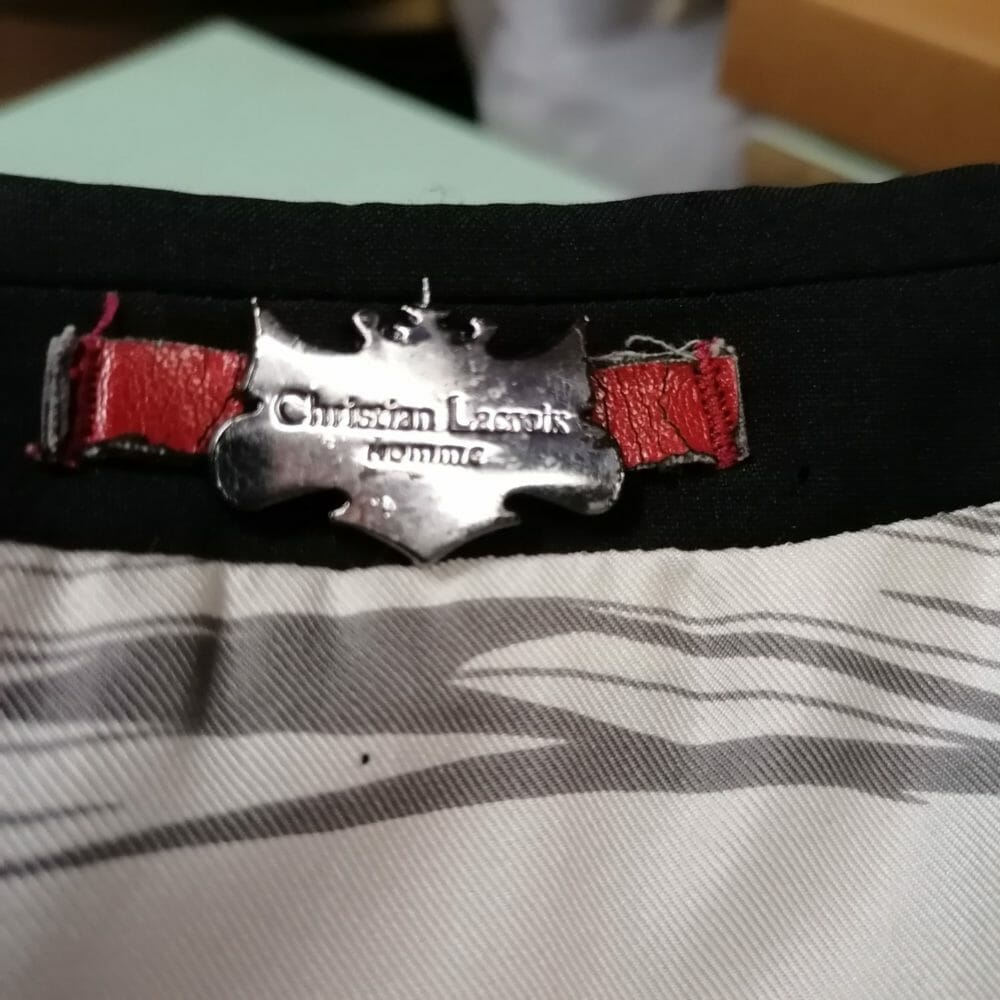 Christian Lacroix blazer da uomo in lana - immagine 8