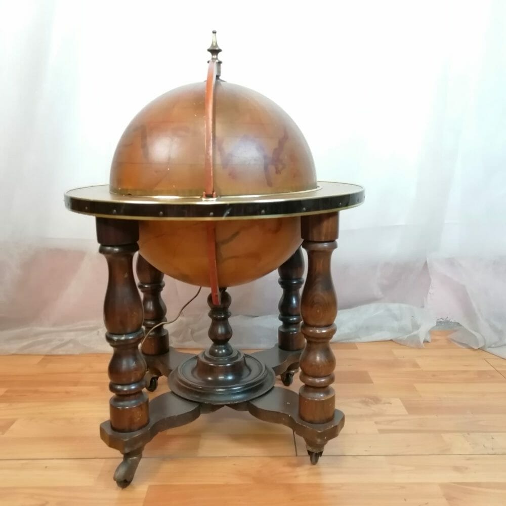 Mappamondo con giradischi anni 70 - immagine 10