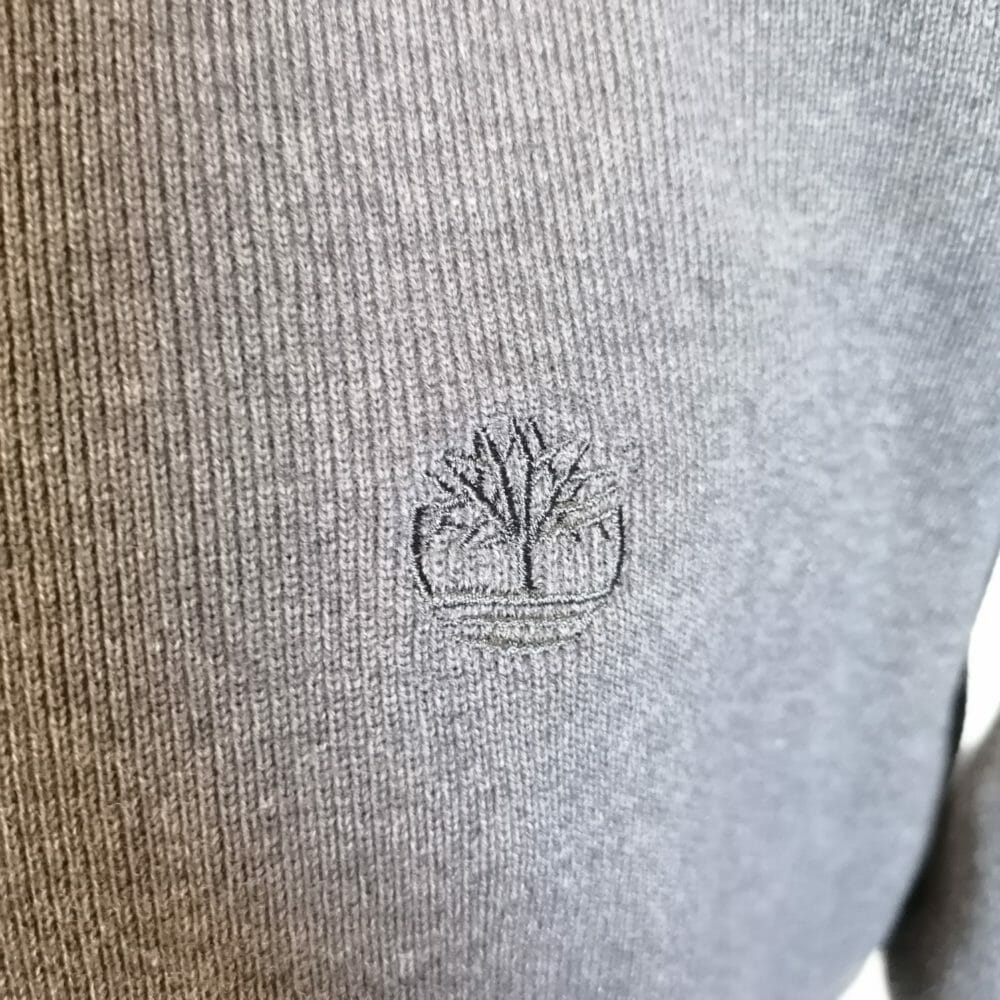 Timberland felpa da uomo grigia - immagine 4