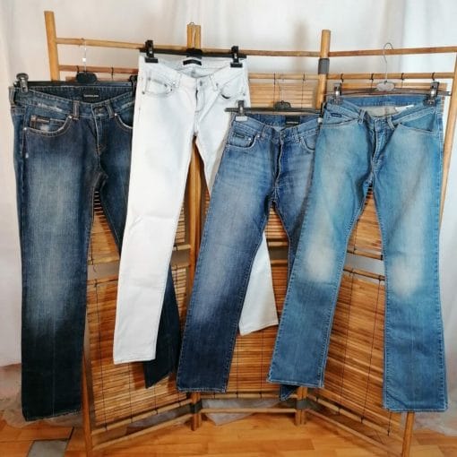 calvin klein quattro paia di jeans donna