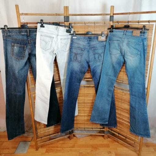 calvin klein quattro paia di jeans donna