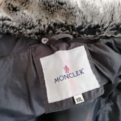 moncler piumino nero lungo