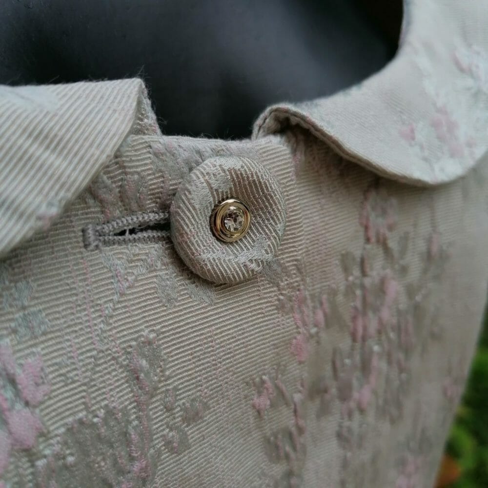 Completo tailleur cotone e seta bon ton - immagine 2