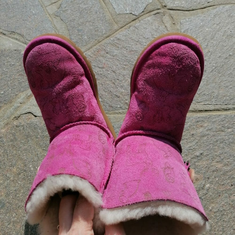 Ugg Australia originali, modello Fauna, rosa - immagine 3