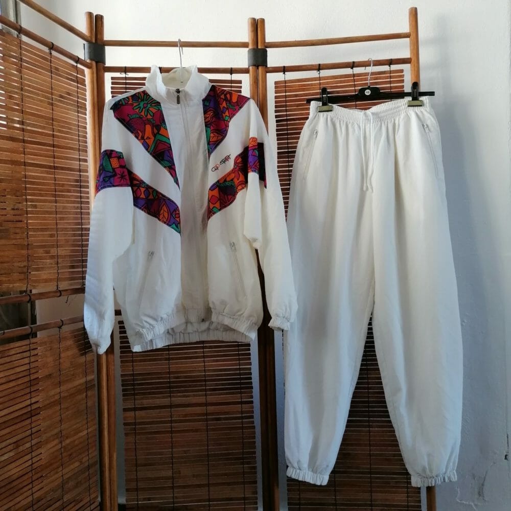 Tuta bianca vintage - immagine 3