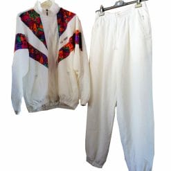 tuta vintage bianca anni 90