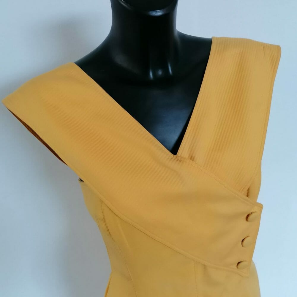 Basile, abito tubino giallo - immagine 4