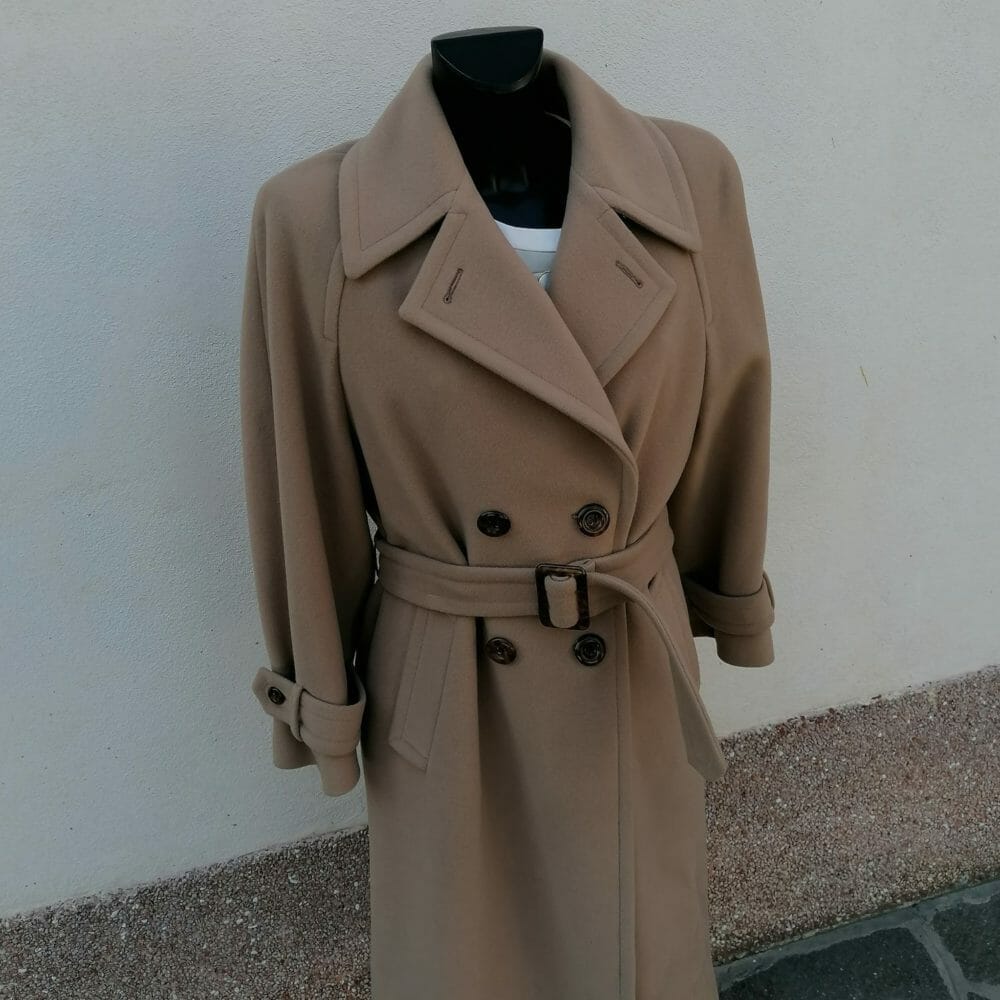 Cappotto cammello in lana vergine - immagine 3