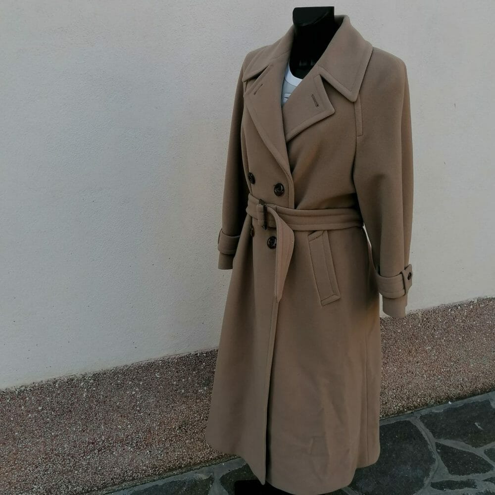 Cappotto cammello in lana vergine - immagine 4