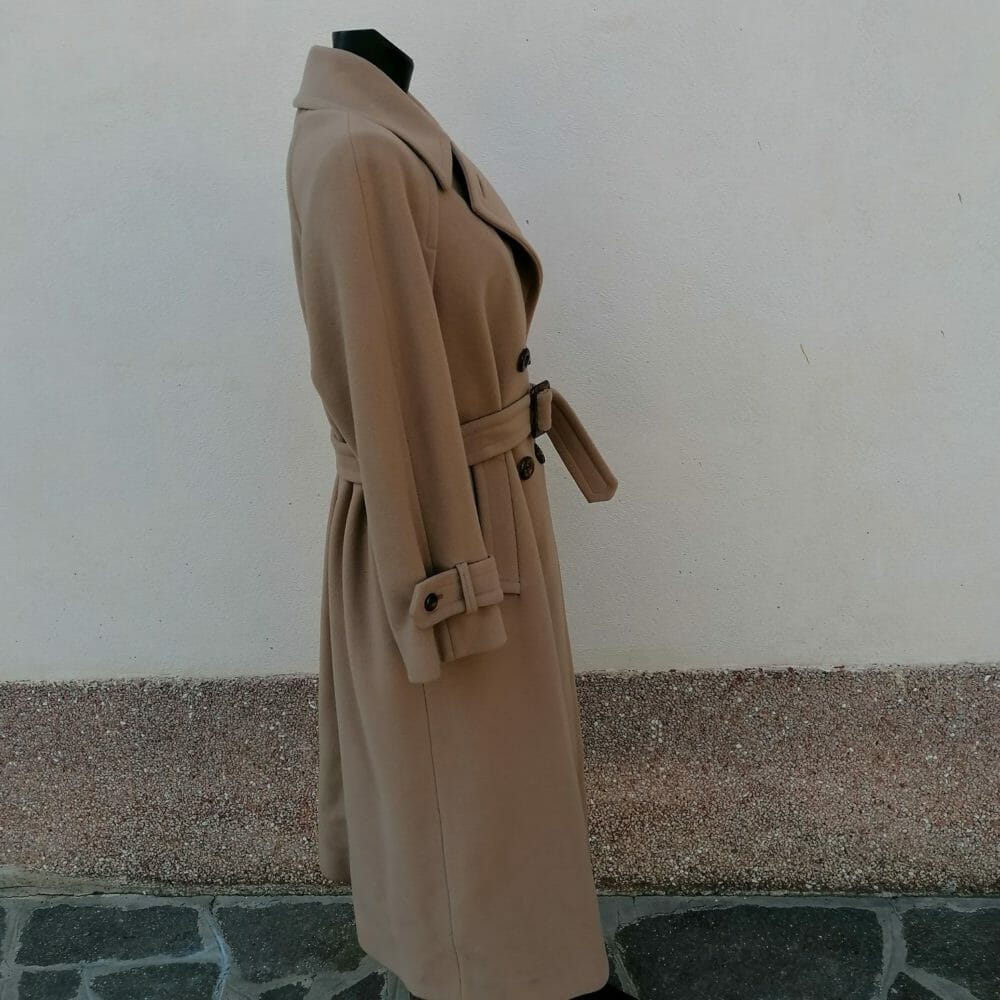 Cappotto cammello in lana vergine - immagine 5