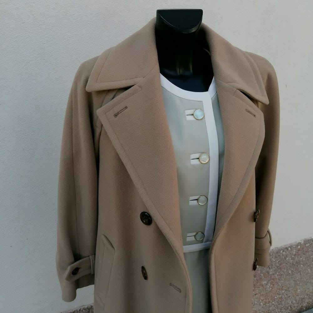 Cappotto cammello in lana vergine - immagine 7