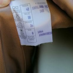 cappotto cammello in lana vergine