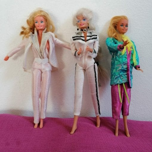 lotto tre barbie vintage