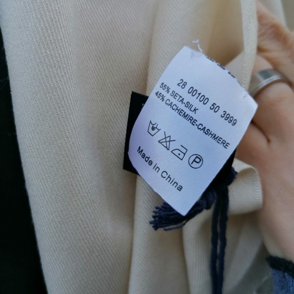 Marina Yachting sciarpa seta e cachemire - immagine 6